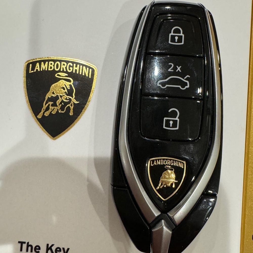 Lamborghini keys